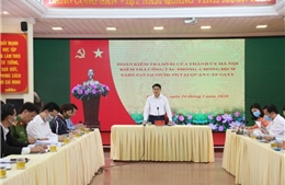 Chủ tịch UBND TP Hà Nội kiểm tra công tác phòng chống dịch COVID-19
