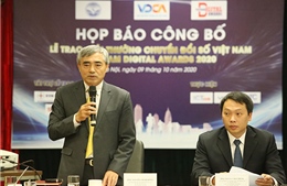 58 doanh nghiệp, cơ quan Nhà nước đạt giải thưởng chuyển đổi số Việt Nam 2020