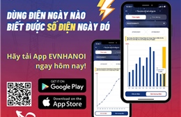 Tải và sử dụng App EVNHANOI để theo dõi lượng điện dùng hàng ngày