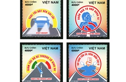 Giới thiệu bộ tem ‘An toàn giao thông đường bộ (bộ 2)’
