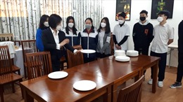 Học sinh, sinh viên trường nghề tại Hà Nội hào hứng trở lại trường học kỹ năng