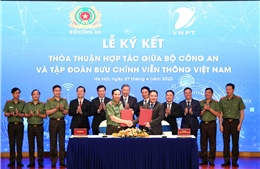 Bộ Công An và Tập đoàn VNPT ký kết thỏa thuận hợp tác