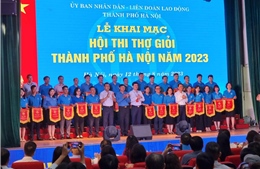 363 thí sinh tham dự Hội thi thợ giỏi thành phố Hà Nội năm 2023