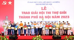 Hà Nội: Tuyên dương cán bộ Công đoàn cơ sở và tôn vinh thợ giỏi
