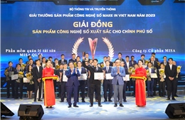 MISA QLTS là sản phẩm Make in Vietnam xuất sắc hạng mục Chính phủ số