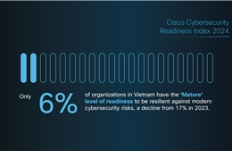 Chỉ có 6% các công ty tại Việt Nam sẵn sàng đối phó rủi ro an ninh mạng