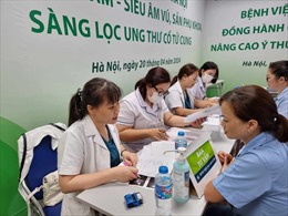Tư vấn sức khỏe miễn phí cho công nhân Khu Công nghiệp và chế xuất Hà Nội