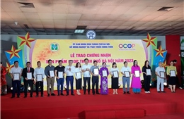 Hà Nội có thêm 15 làng nghề và 104 sản phẩm OCOP đạt 4 sao 