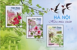 Giới thiệu bộ tem ‘Hà Nội 12 mùa hoa – Bộ 1’