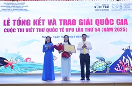 Học sinh lớp 10 tại Đà Nẵng đạt giải Nhất cuộc thi Viết thư quốc tế UPU năm 2025