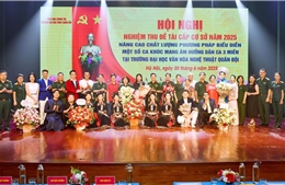 Đổi mới phương pháp biểu diễn dân ca ba miền: Từ nghiên cứu đến sân khấu