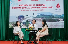 Bảo hiểm rủi ro thiên tai, giải pháp gỡ khó cho nông dân sau bão lũ