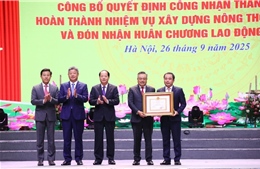 Hà Nội đón nhận quyết định hoàn thành nhiệm vụ xây dựng nông thôn mới năm 2024