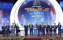Lễ trao Giải thưởng Nhân tài Đất Việt 2025: Tôn vinh công nghệ kiến tạo