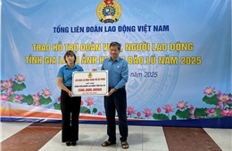 Công đoàn hỗ trợ khẩn cấp hơn 1,5 tỷ đồng giúp người lao động Gia Lai