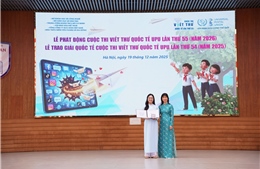 Phát động cuộc thi viết thư quốc tế UPU lần thứ 55 năm 2026