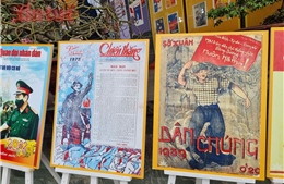 Trưng bày 'Từ trang nhất đến trang sử' lan tỏa giá trị báo chí cách mạng