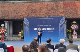 Trưng bày 'Sử đá lưu danh’ tái hiện chính sách đãi ngộ hiền tài