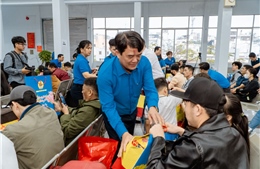 Chuyến tàu Công đoàn đưa hàng nghìn đoàn viên, người lao động về quê đón Tết