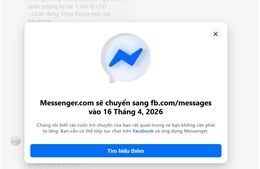 Có bị mất tin nhắn khi trang web Messenger ngừng hoạt động từ ngày 16/4?