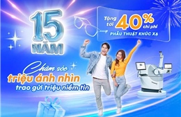 Cơ hội trải nghiệm công nghệ mổ cận hiện đại với chi phí tối ưu