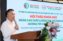 Xây dựng tạp chí khoa học Việt Nam chuẩn quốc tế