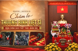Chăm lo thương binh liệt sĩ bằng chính sách thiết thực, nhân văn