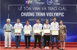 Hơn 2.000 giải thưởng Violympic dành cho học sinh xuất sắc 