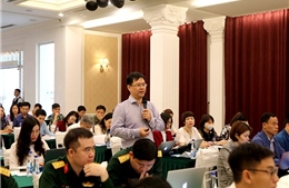 Tập huấn tuyên truyền bầu cử cho các phóng viên