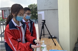 Trường học ở Hà Nội: Siết chặt khai báo y tế, linh hoạt lịch kiểm tra học kỳ