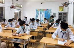 Các trường THPT Bắc Ninh, Bắc Giang đón thí sinh trở lại ôn thi tốt nghiệp