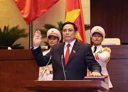 Thủ tướng Chính phủ Phạm Minh Chính: Nguyện cống hiến hết sức mình phụng sự Tổ quốc, phục vụ Nhân dân