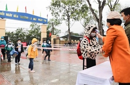 Từ 28/2: Học sinh lớp 1-6 các huyện, thị xã Hà Nội tạm dừng học trực tiếp 