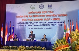 Diễn đàn hợp tác Quản trị an ninh phi truyền thống khu vực ASEAN lần thứ nhất tổ chức tại Việt Nam