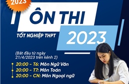 Từ 21/4, học sinh Hà Nội có thêm kênh ôn thi tốt nghiệp THPT 