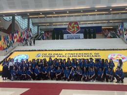 Những đại sứ văn hóa tại Hội nghị Nghị sĩ trẻ toàn cầu lần thứ 9 