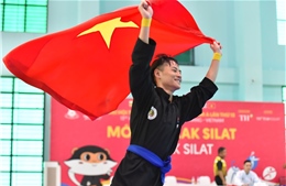 Đội tuyển Pencak Silat thắng lớn tại Đại hội Thể thao học đường Đông Nam Á 13  