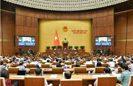 Quốc hội thảo luận ở hội trường về dự án Luật Công đoàn (sửa đổi) 
