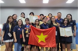 Học sinh Hà Nội giành giải thưởng cao về ý tưởng và phát minh Nhật Bản 
