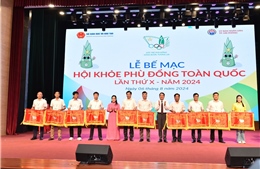 Những hình ảnh đẹp tại lễ bế mạc Hội khỏe Phù Đổng toàn quốc lần thứ X năm 2024