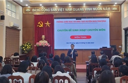 Sách giáo khoa Toán khơi gợi trí tò mò của học sinh