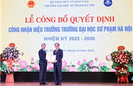 Xây dựng Trường Đại học Sư phạm Hà Nội tương đồng với các đại học trên thế giới 