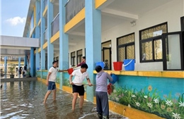 Hà Nội thông tin tới các trường học ứng phó với hoàn lưu bão số 11