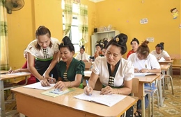 Địa phương tích cực, công tác phổ cập giáo dục, xóa mù chữ đạt hiệu quả