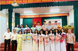 Nhiều học sinh ưu tú được kết nạp Đảng khi còn ngồi trên ghế nhà trường