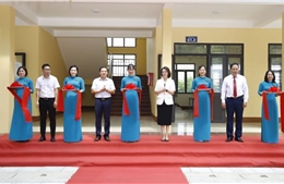 Thêm một ngôi trường vùng cao được kiên cố, hiện đại hóa 