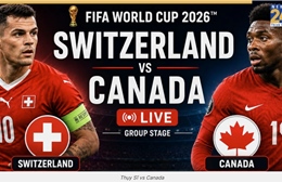 Lịch thi đấu World Cup 2026 rạng sáng 25/6