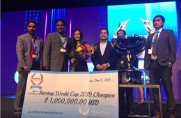 Startup Việt Nam đầu tiên vô địch đấu trường khởi nghiệp sáng tạo thế giới