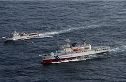 Tàu tuần duyên của Trung Quốc tiến vào vùng biển tranh chấp với Nhật Bản