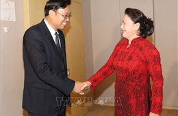 Chủ tịch Quốc hội Nguyễn Thị Kim Ngân tiếp đại diện một số doanh nghiệp Trung Quốc